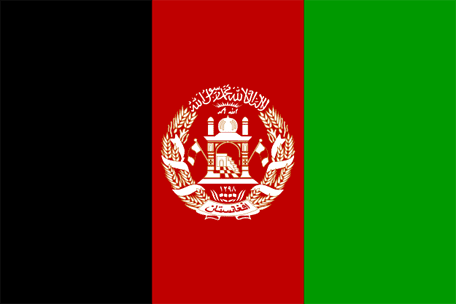 Afghanistans flagg