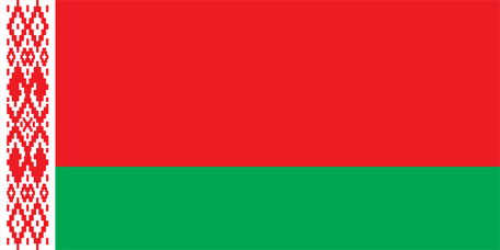 Belarus flagg