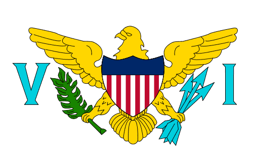 De amerikanske Jomfruøyers flagg