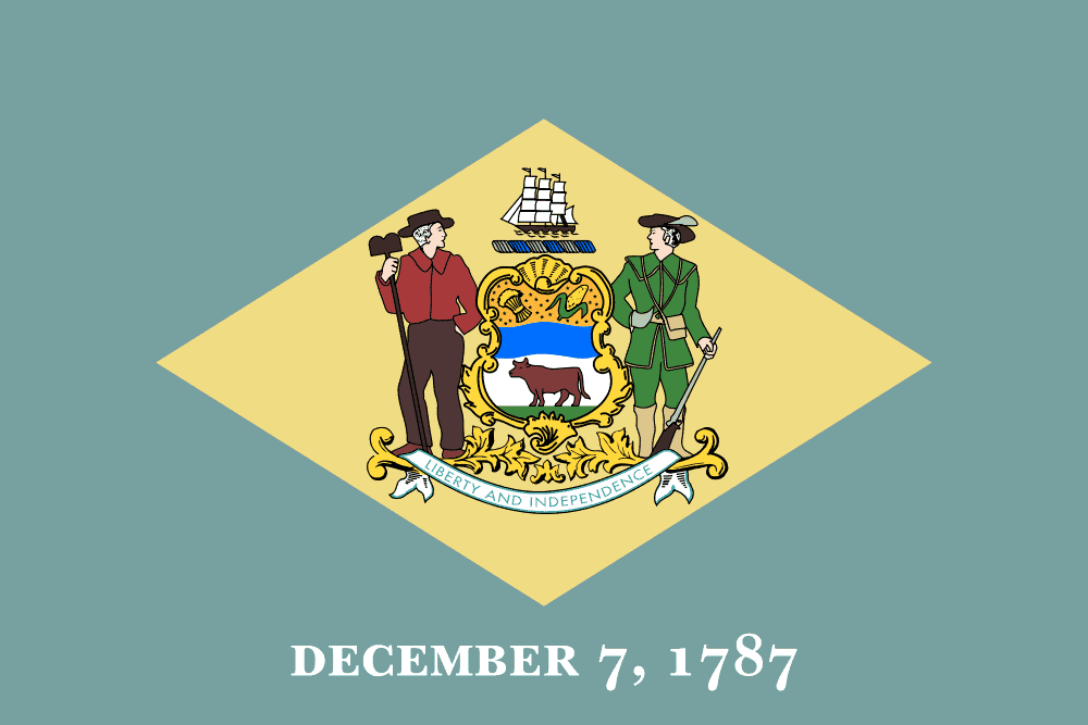Delawares flagg