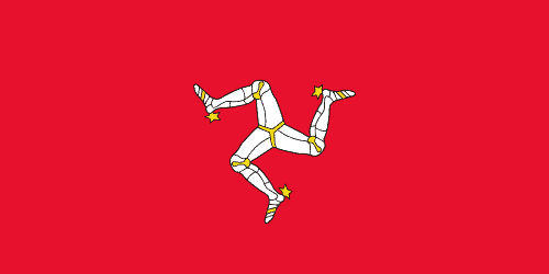 Isle of Mans flagg