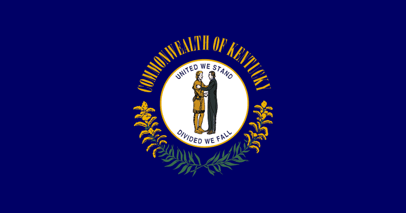Kentuckys flagg