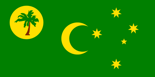 Kokosøyenes flagg