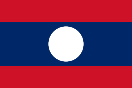 Laos flagg