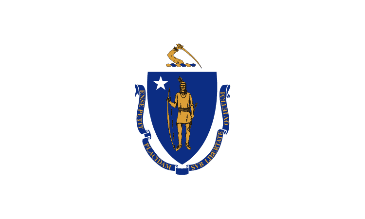 Massachusetts flagg