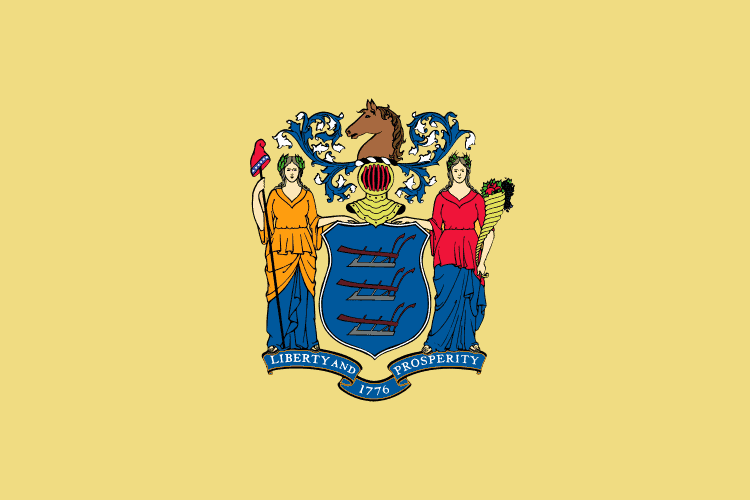 New Jerseys flagg