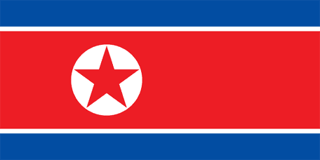 Nord-Koreas flagg