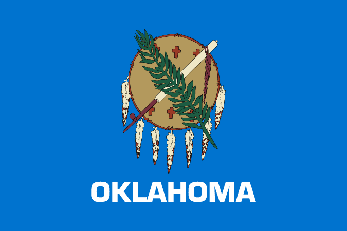 Oklahomas flagg