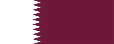 Qatars flagg