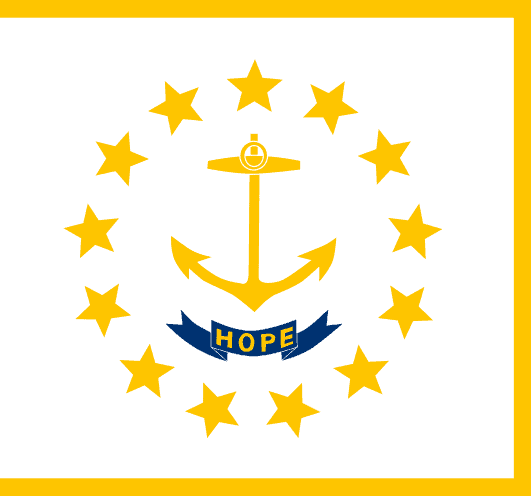 Rhode Islands flagg