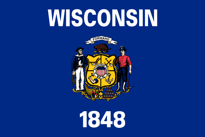 Wisconsins flagg