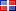 Den dominikanske republikks flagg
