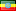 Etiopias flagg